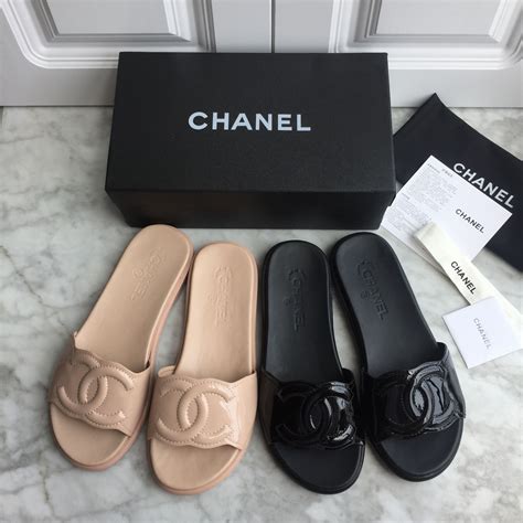 chanel slippers uk|Chanel slippers cost.